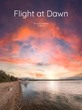 Flight at Dawn Concert Band sheet music cover